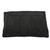 1940s Black Corde Lucite Clasp Jumbo Clutch