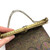 1920s Pink And Gold Micro Glass Deco Floral Beaded Chain Handle Frame Purse With Fringe