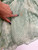 1970s Jack Kramer Green Floral Print Prairie Dress