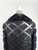 1970s Persian Lamb & Mink Checkered Leather Coat