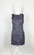 Y2K Versace Purple Tweed Shift Dress