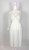 1950s - 1960s Carillon White Long Sleeve Prairie Slip Dress