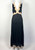 1960s - 1970s Pucci Black Lace Maxi Slip Dress