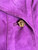 Y2K Versace Purple Suede Leather Medusa Button Dress