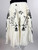 Y2K Sherri Hill White Silk Applique Party Dress