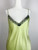 1990s Patricia Fieldwalker for Bergdorf Goodman Green Silk Slip Dress