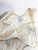 Y2K Sue Wong Cream Silk Embroidered Gown and Scarf