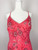 Y2K Sue Wong Pink Silk Chiffon Bias Cut Dress NWT