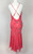 Y2K Sue Wong Pink Silk Chiffon Bias Cut Dress NWT