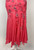 Y2K Sue Wong Pink Silk Chiffon Bias Cut Dress NWT
