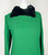 1960s Green Wool Chinchilla Fur Trim Dress and Jacket Set