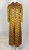 1970s Oscar de La Renta Boutique Sequin Tapestry Gown & Jacket Set