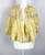 1950s Yellow Wool Crochet Ribbon Capelet