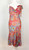 Y2K Pink Paisley Bias Cut Silk Dress