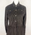 1980s Jordache Brown Corduroy Western Dress