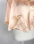 1940s Pink Satin Lace Bow Bed Jacket