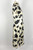 1940s Black and White Floral Print Silk Cheongsam Dress