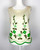 1960s 1970s Evan Picone Floral Print Knit Tank Top
