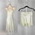 1940s Bias Cut Slip & Tap Shorts Set