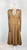 1940s Brown Mesh and Lace Cocktail Dress