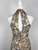 1970s Novelty Pebble Print Maxi Dress