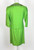 1960s Lime Green Beaded Dress and Jacket 2 Pc Set