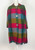 1950s - 1960s Multicolor Plaid Silk Swing Coat