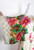 1970s Floral Metallic Wide Sleeve Top & Maxi Skirt 2 Pc Set