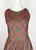 1950s Pauline Tregiere Striped Cotton Swing Dress