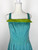 1950s Nettie Rosenstein Striped Cotton Swing Dress