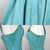 1950s Nettie Rosenstein Striped Cotton Swing Dress