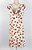 1950s Strawberry Novelty Print Cotton Dress