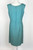 1960s Blue Boucle Wool Dress & Jacket 2 Pc Set