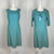 1960s Blue Boucle Wool Dress & Jacket 2 Pc Set