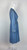 1960s - 1970s Norman Norell Blue Linen Long Sleeve Dress
