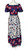 1960s - 1970s Anne Fogarty Mulicolor Floral Gown