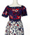 1960s - 1970s Anne Fogarty Mulicolor Floral Gown