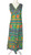 1960s - 1970s Bright Psychedelic Print Maxi Dress