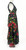 1970s Deadstock Floral Print Chiffon Maxi Gown