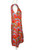 1960s Multicolor Psychedelic Silk Mini Dress
