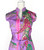 1960s - 1970s Lord & Taylor Purple Paisley Dress