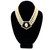 1980s - 90s YSL Yves Saint Laurent Enamel Pendant Multi Strand Pearl Beaded Necklace
