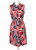 1960s - 1970s Mod Geometric Print Mini Shift Dress