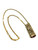 1970s Accessocraft NYC Golden Totem Pendant Necklace