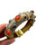 1960s Kenneth Jay Lane Multicolor Glass Gem Bangle