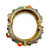 1960s Kenneth Jay Lane Multicolor Glass Gem Bangle
