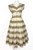 1950s R & K Floral Swiss Dot Print Swing Dress