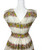 1950s R & K Floral Swiss Dot Print Swing Dress