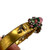 1940s - 50s Miriam Haskell Unstamped Pink And Green Glass Gem Bangle Bracelet