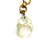 1940s - 50s Miriam Haskell Unstamped Multicolor Stone Charm Chain Link Necklace